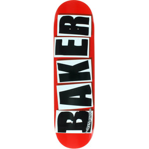 Baker - Brand Logo Deck Red/Black 7.87