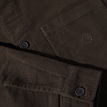 Load image into Gallery viewer, Polar - Brushed Twill Theodore Overshirt - Dark Olive
