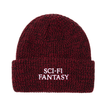 Load image into Gallery viewer, SCI-FI FANTASY - Mixed Yarn Logo Beanie
