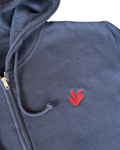 Cardinal Classic Embroidered Zip Hoodie