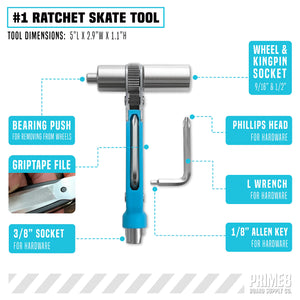 Prime8 Ratchet Skate Tool