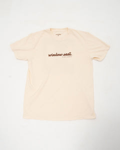 The Window Seat - Perched Script Tee