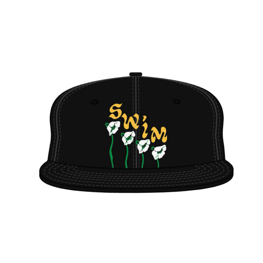 Swin - Flowers 6 Panel hat