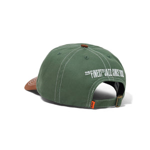 Butter Goods - Blue Note 6 Panel Cap, Sage / Brown