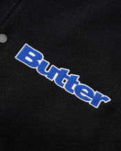 Load image into Gallery viewer, Butter Goods - Blue Note Varsity Jacket, Navy / Cream
