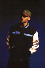 Load image into Gallery viewer, Butter Goods - Blue Note Varsity Jacket, Navy / Cream
