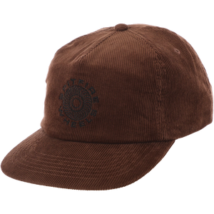 Spitfire - Classic '87 Swirl Brown Corduroy Snapback Hat