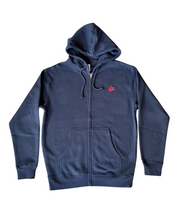 Load image into Gallery viewer, Cardinal Classic Embroidered Zip Hoodie
