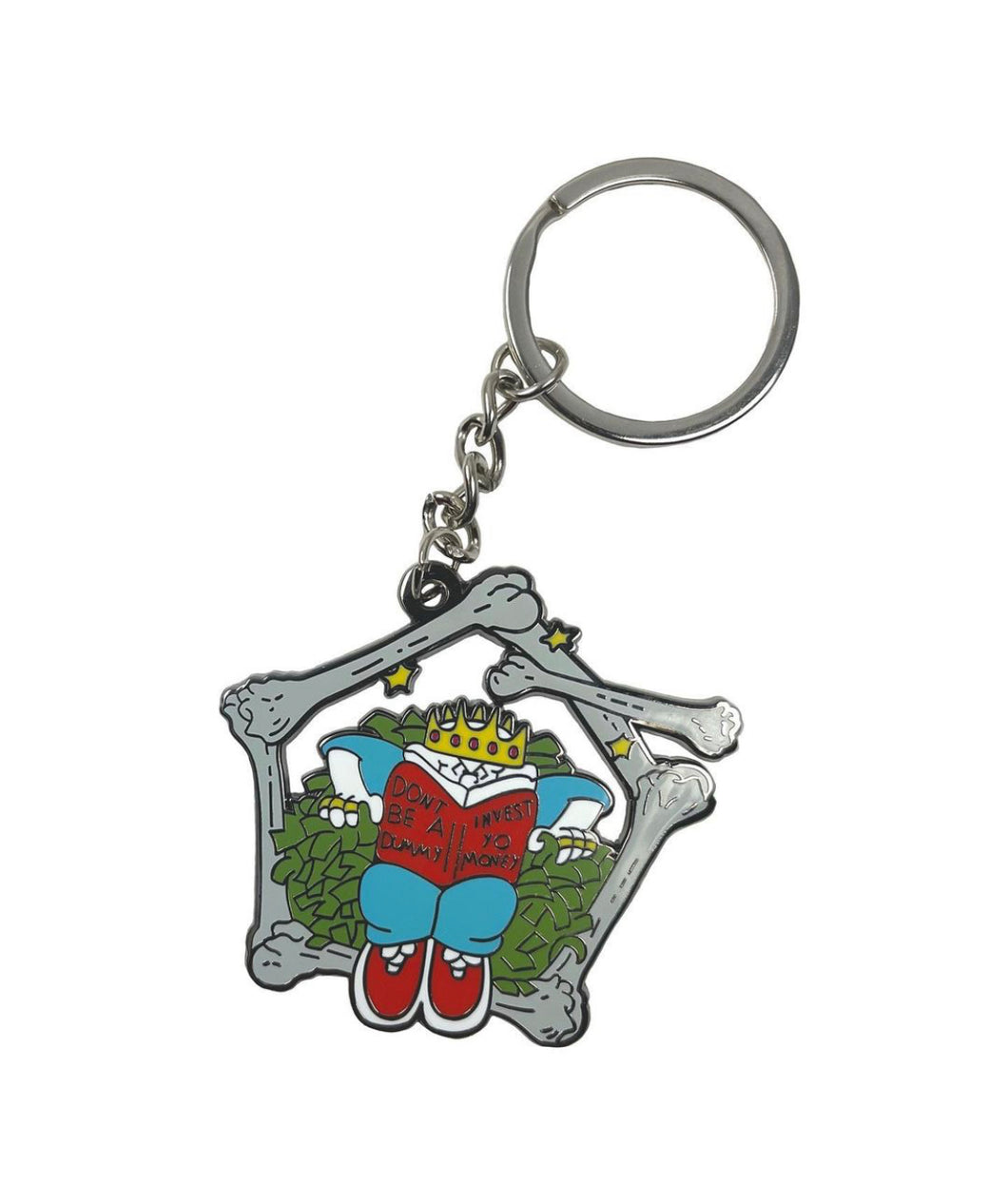 Reddot - Don’t Be A Dummy keychain