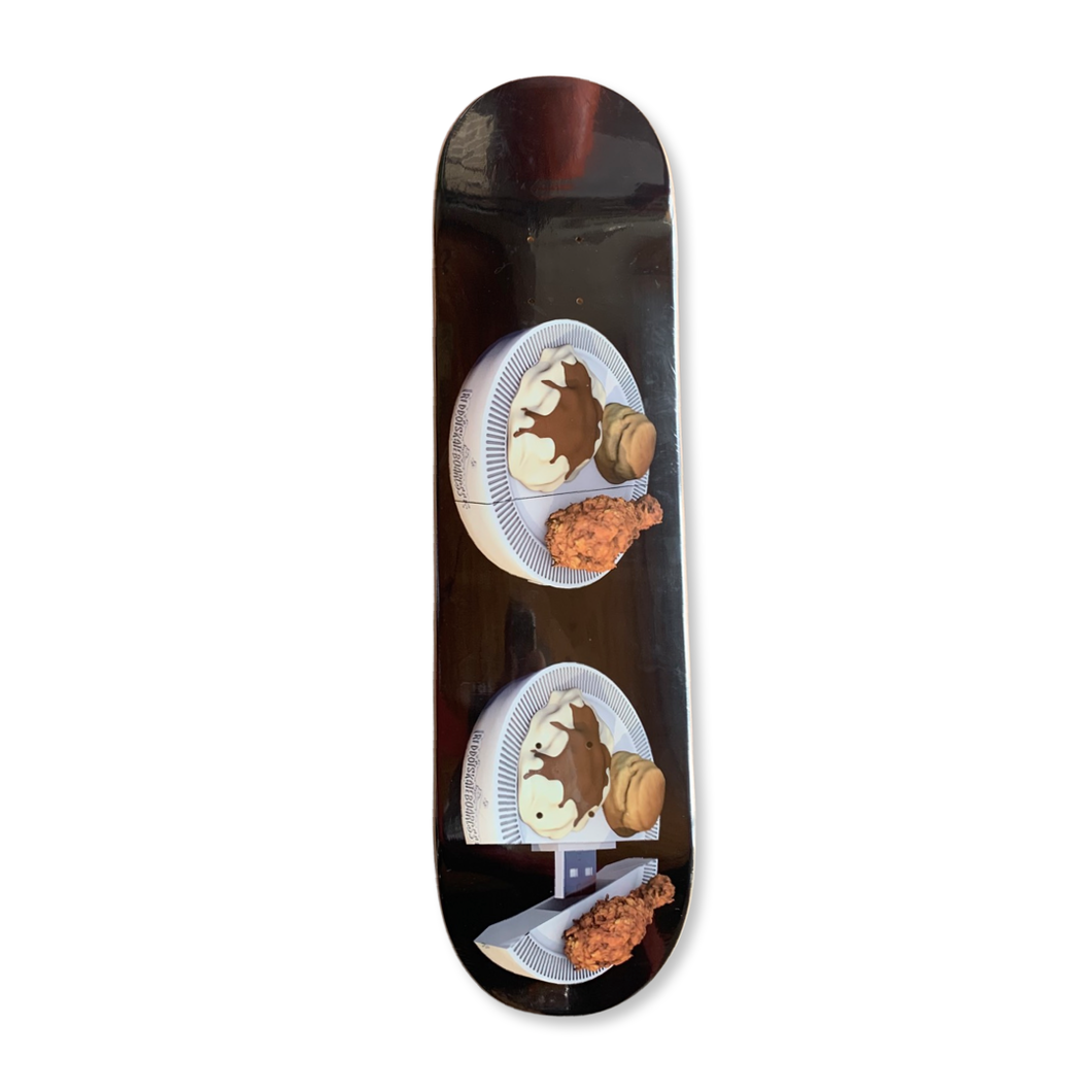 Reddot Skateboards - A Lot On The Plate Deck