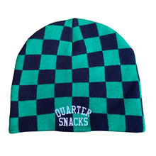 Load image into Gallery viewer, Quarter Snacks - Checkerboard  Beanie
