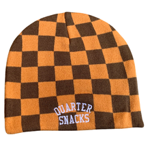 Load image into Gallery viewer, Quarter Snacks - Checkerboard  Beanie
