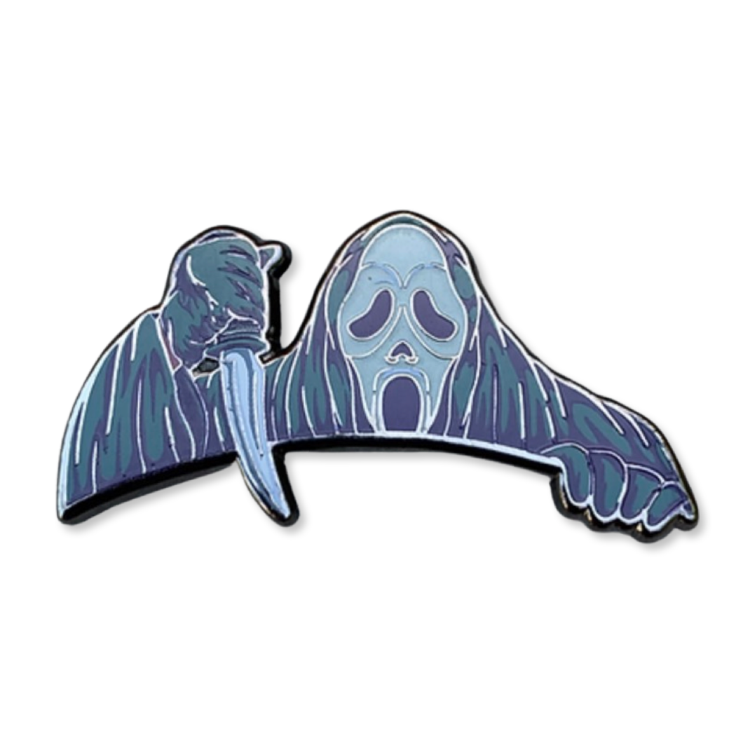 Ghost Face Pin
